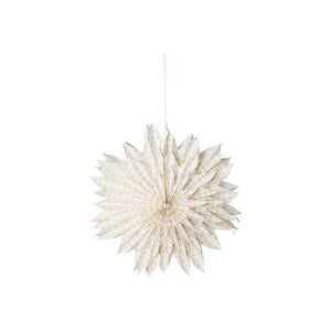 Papierstern "Glow dot" mit Beleuchtung