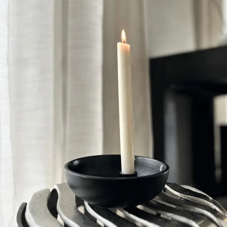Kerzenhalter "Lidatorp" - schwarz