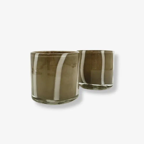 Teelicht "Sweet-Sue" - grau - 1