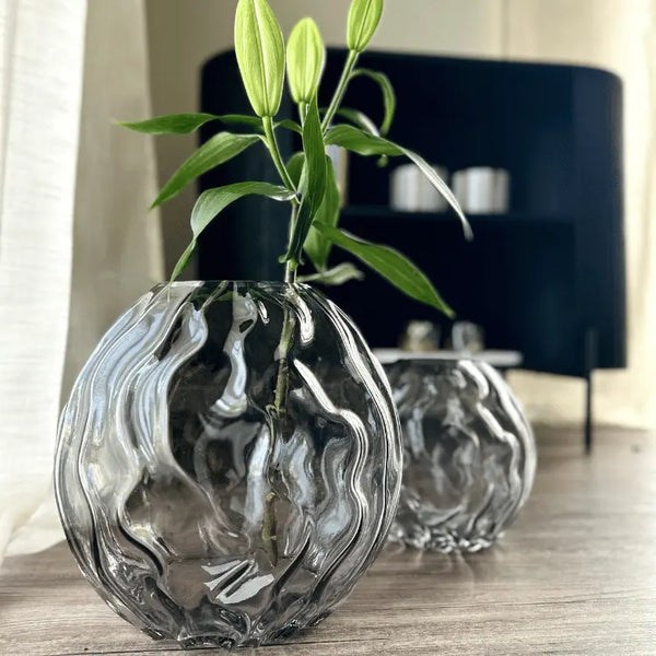 Vase "Malmbäck" - grau