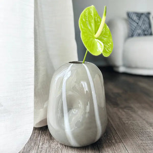 Vase "Sweet Candy" - grau