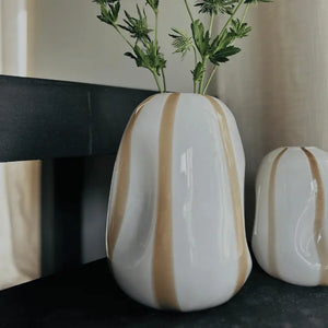 Vase "Sweet Candy" - weiß