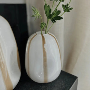 Vase "Sweet Candy" - weiß - 1