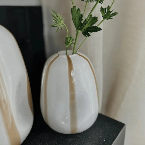 Vase "Sweet Candy" - weiß - 1