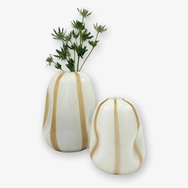 Vase "Sweet Candy" - weiß - 2