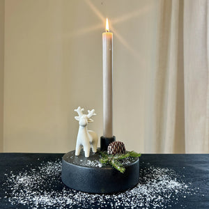 Dekoset "Winter Rentier" (2-teilig)