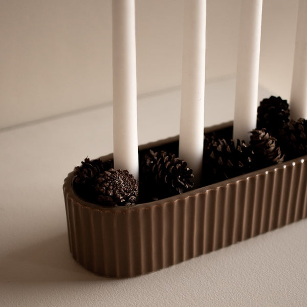 Adventskranz "Stripe"